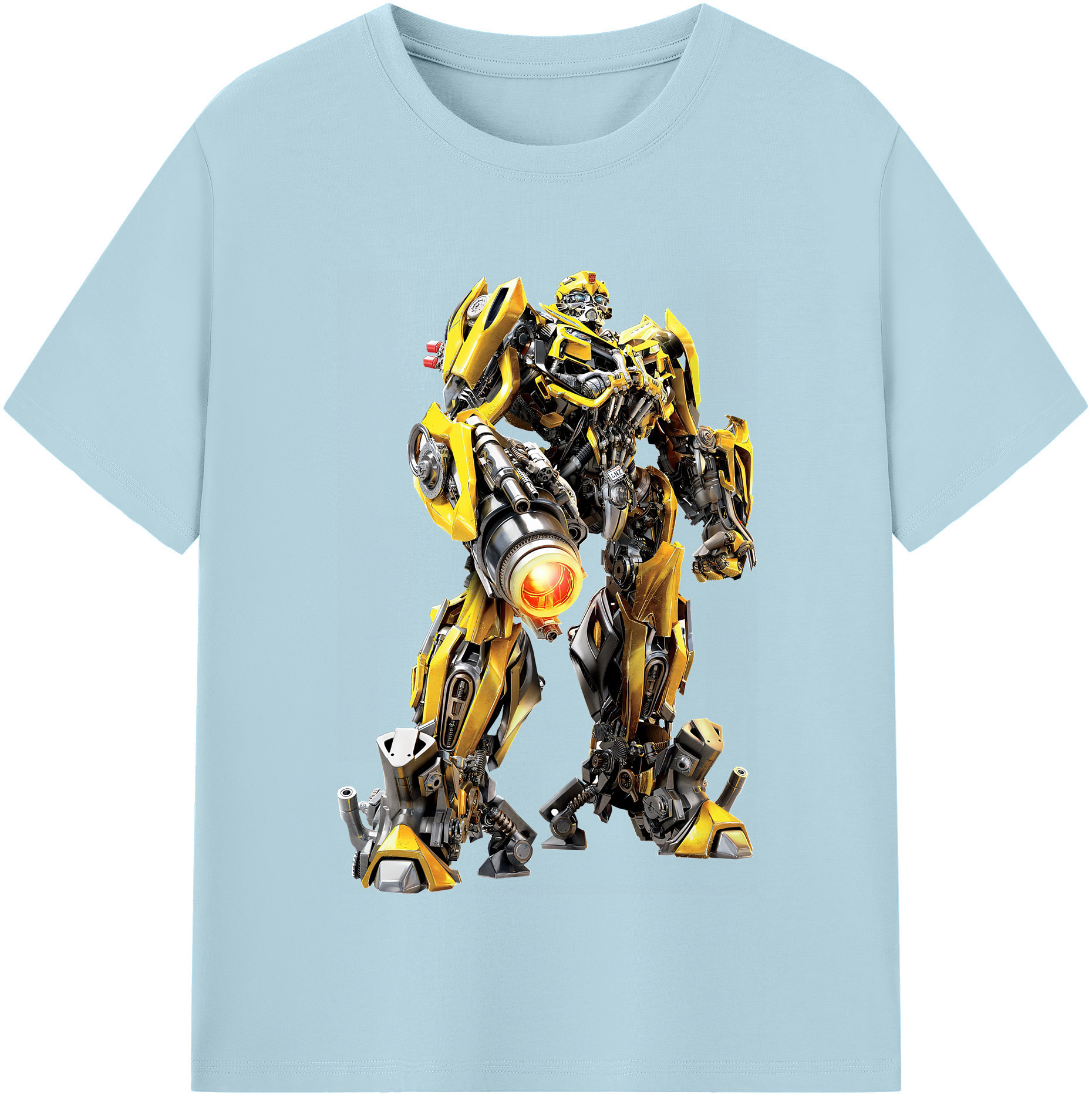 （画像用） Transformers トランスフォーマー 綿100％半袖Tシャツ（フロントプリント）